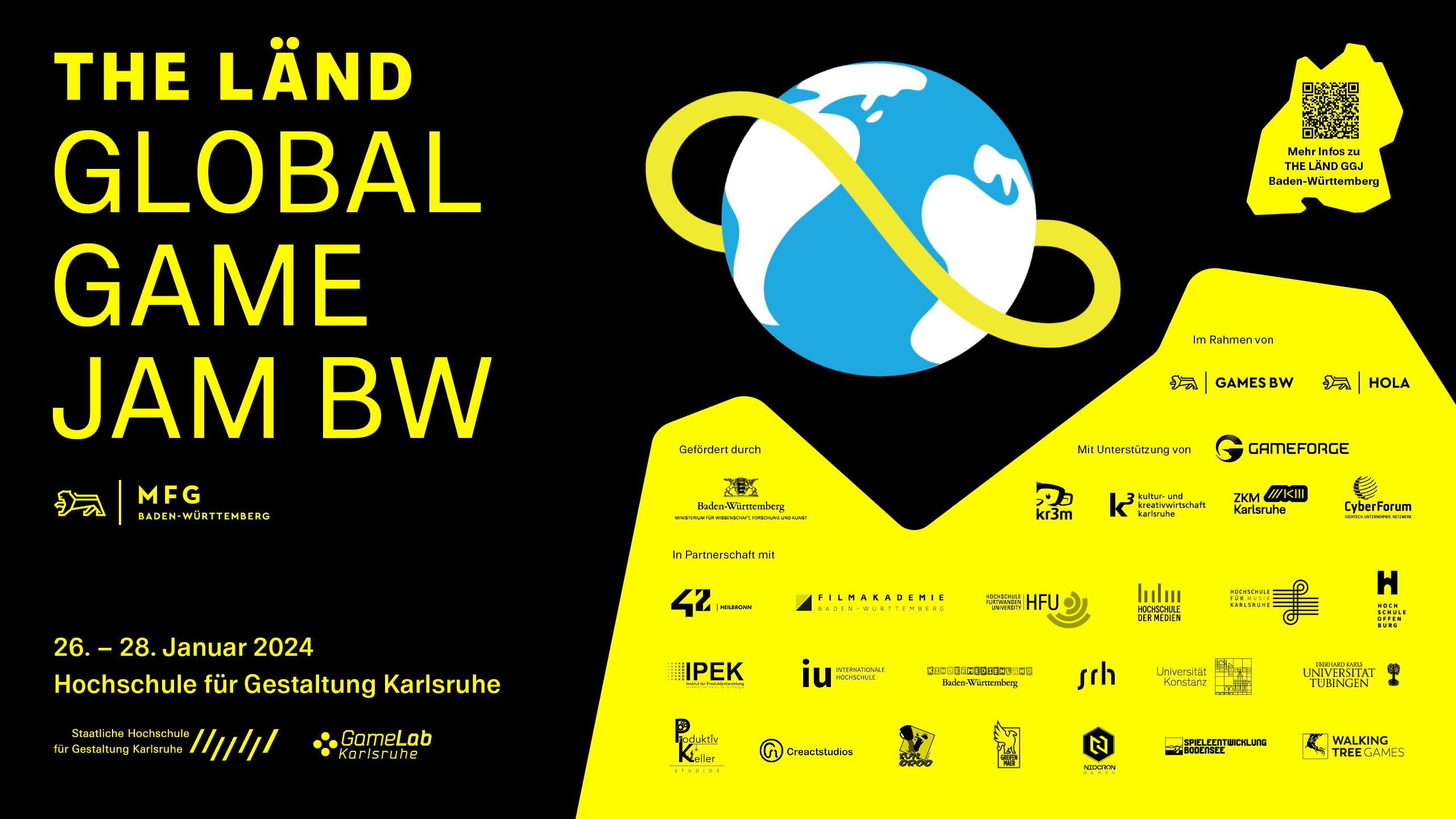 Global Game Jam 2024 an der HfG Karlsruhe 26.-28. Januar 2024 | HfG ...