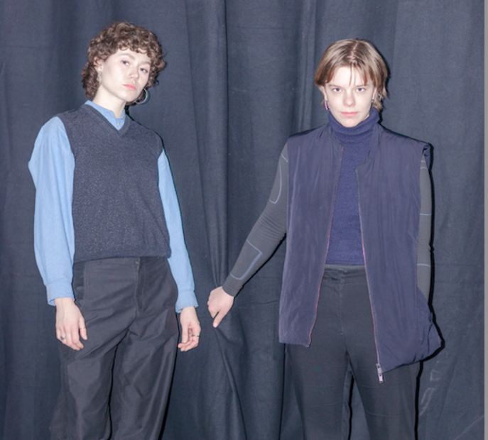 Jette Schwabe (l.) und Lina Determann (r.)
