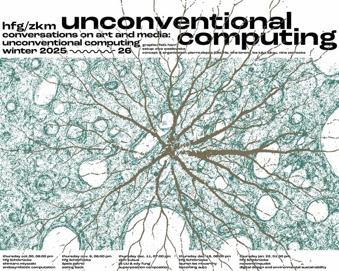 Key Visual Conversations on Art and Media: Unconventional Computing Winter Semester 2025/26