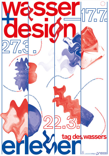 Exhibition poster "Experience Water and Design"