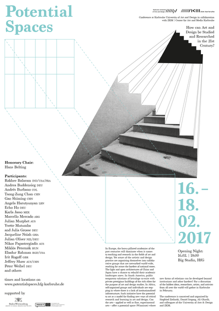 Veranstaltungsplakat, gestaltet von Kathrin Rüll und Janosch Bela Kratz