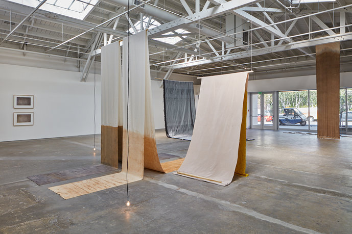 Susanne Kriemann 'Canopy, canopy', Ausstellungsansicht CCA Wattis, San Francisco, Kalifornien, 2018